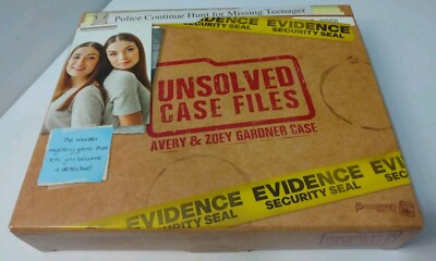 Unsolved Case Files Avery & Zoey Gardner Case Murder Mystery Cold Case NEW