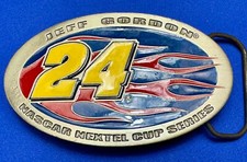 Nascar Nextel Cup Series Jeff Gordon 24 Vintage Pewter 2004 Belt Buckle