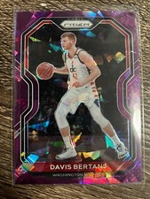 DAVIS BERTANS 2020-21 Panini Prizm Basketball PURPLE ICE Prizm #122/175 No. 98
