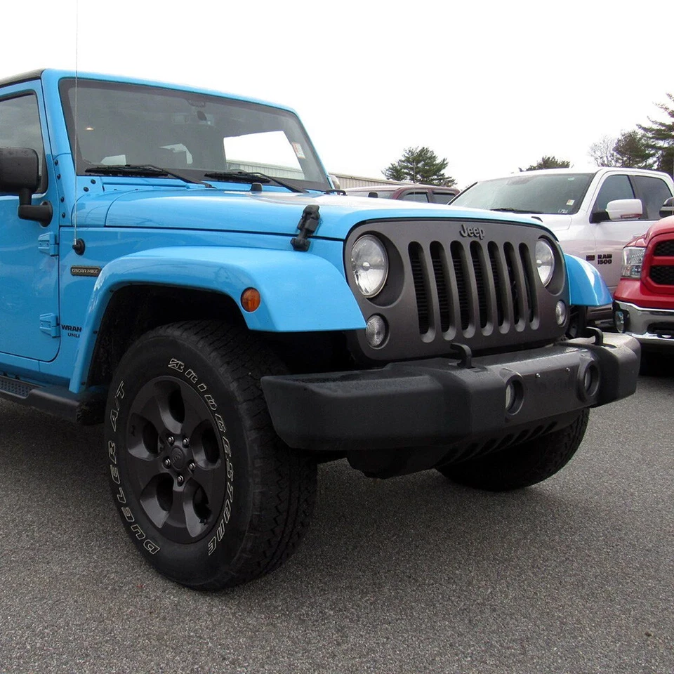 2005-17 OEM MOPAR HOOD OR LIFTGATE Matte Black JEEP EMBLEM NAMEPLATE 68211296AA Foto 4 de 4