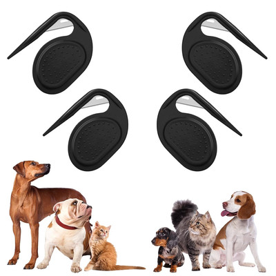4Pcs Pet Knotting Comb, Multifunktions Entfilzungswerkzeuge Für Hunde Und Katzen