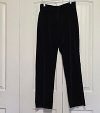 Women's Lauren Ralph Lauren Velvet Pants Black Size 8