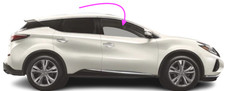 Fits: 2015-2024 Nissan Murano Passenger Side Right Front Door Window Glass