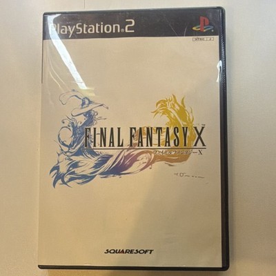 SquareSoft Final Fantasy X PlayStation 2 NTSC-J Manual Included