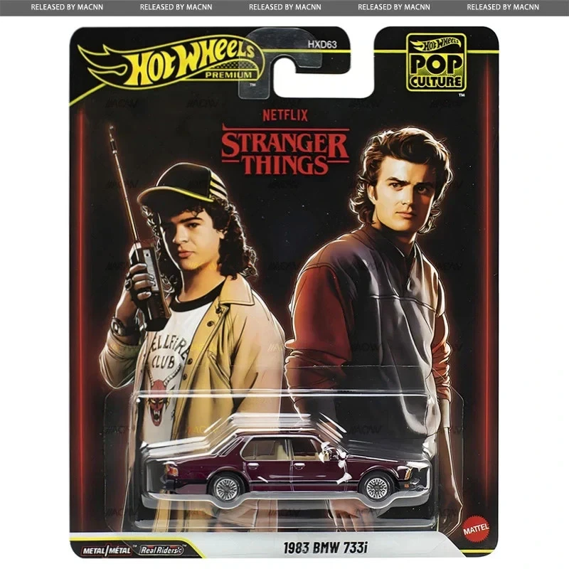 Hot Wheels Premium 2025 Pop Culture Stranger Things 1983 BMW 733i Diecast Car - Image 1 of 1