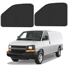 Front Side Window Sun Shade for 1996-2025 Chevy Express Cargo Van