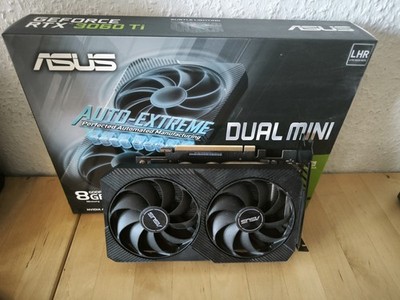 ASUS RTX3060TI Dual Mini Grafikkarte 8GB RAM Gebraucht mit OVP