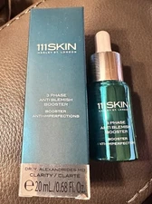 111Skin 3 Phase Anti Blemish Booster 20ml/0.68fl.oz. Full Size & New In Box