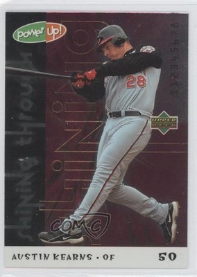 2004 Upper Deck Power Up! Shining Through Austin Kearns #ST-63 0qr0