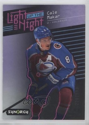 2023-24 Upper Deck Synergy Light Up The Night 226/999 Cale Makar #LN-CM 1m83