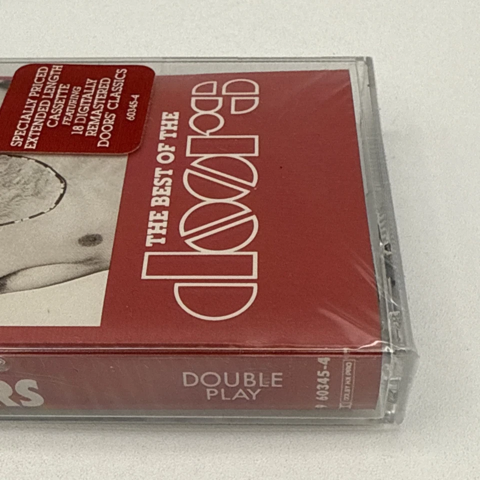 The Doors Best Of Cassette Tape RARE Hype Sticker digalog Morrison SEALED NOS - Image 3 of 4