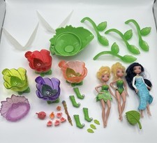 Disney Fairies Tinker Bell Pixie Tea Set Wings Tea Cups Partial Set Extras