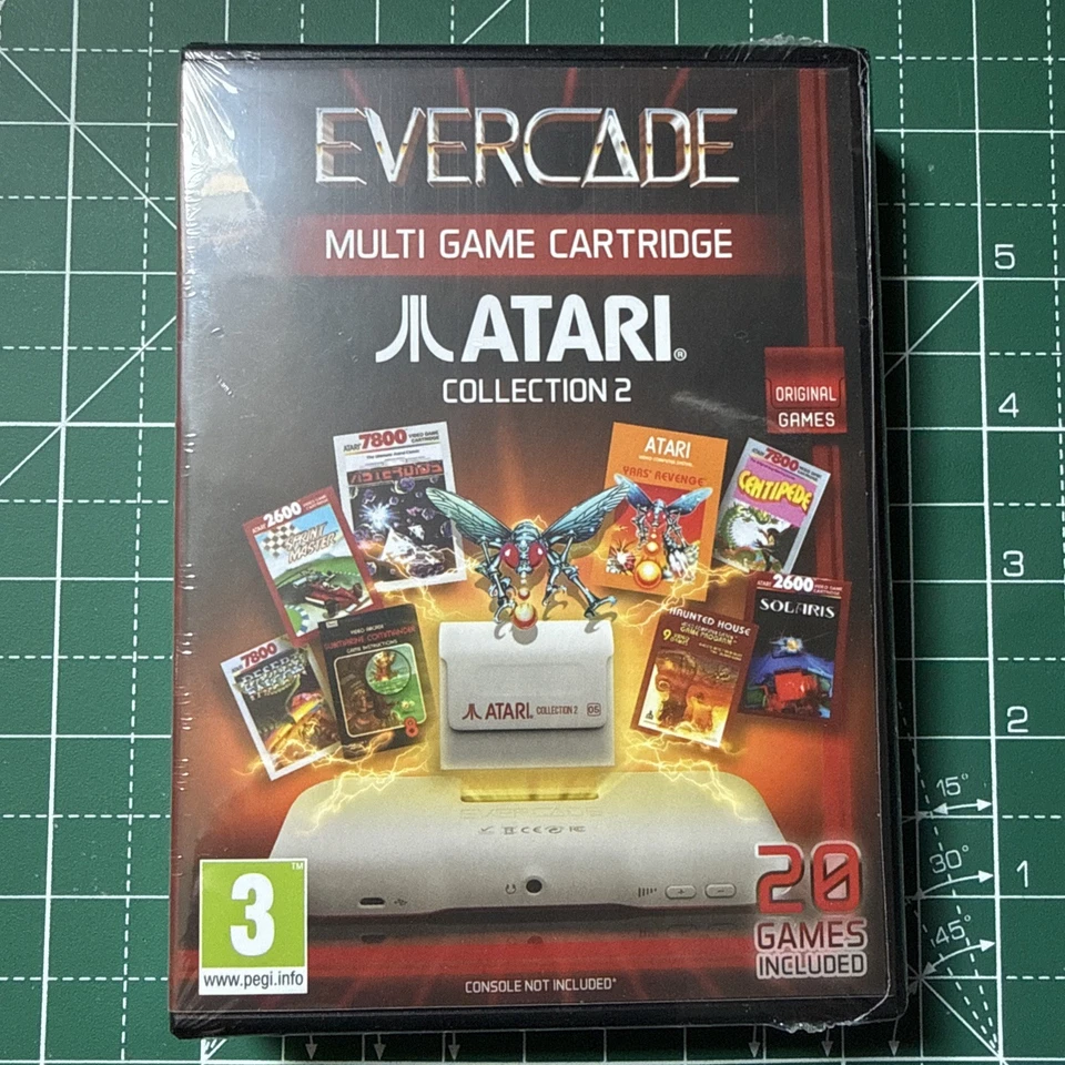 Atari Lynx Collection 2 Evercade 14 [8 Retro Games, California Games, Zarlor...] - Photo 1/2