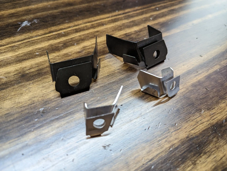 Fabricado nos EUA 1998-05 Chevy S10 Blazer GMC Painel de Porta Apoio de Braço Kit de Reparo com Clipes - Imagem 3 de 4