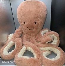 Jellycat Odell Octopus Really Big 34 Inch Plush Toy Stuffed Animal Rare OO Stock