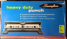 Swingline Hole Punch Heavy Duty 40 Sheets 2-3 Hole Professional Series Model 440