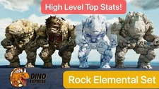 Rock/Scrap/Ice/Chalk Elemental Golem Top Stats Clone ASA Survival Ascended