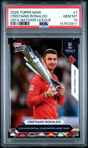 2025 Topps Uefa Cristiano Ronaldo