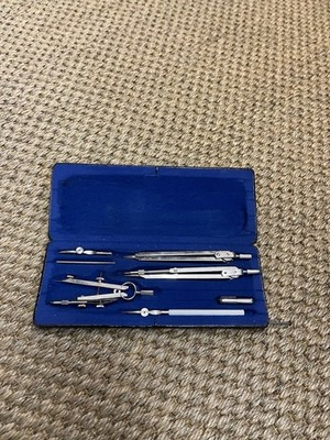 Vintage Cartographer s Architect Draughtsman s Cased Set Made In Germany