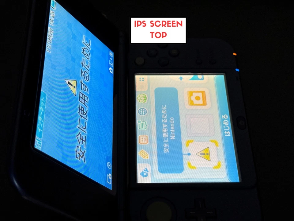 IPS Nintendo Nueva 3DS XL Azul Metálico Pantalla IPS Superior Probada Japón D6994 Foto 2 de 4