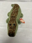 Vintage TY  Beanie Baby "Ally" the Alligator MWMT