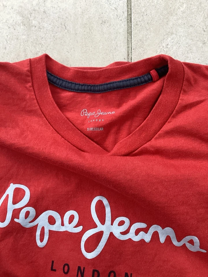 2 Small T Shirts One VANS One Pepe Jeans Size Small Excellent Condition - Image 3 of 4