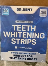 DRDENT Professional Teeth Whitening Strips - Pack of 20 Strips + 4 BONUS
