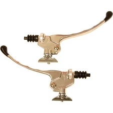 Emgo Tommaselli Replica Lever Assemblies - Brake/Clutch - Right/Left Motorcycle