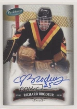 2006-07 Upper Deck Parkhurst Auto Richard Brodeur #24 Auto 2l5