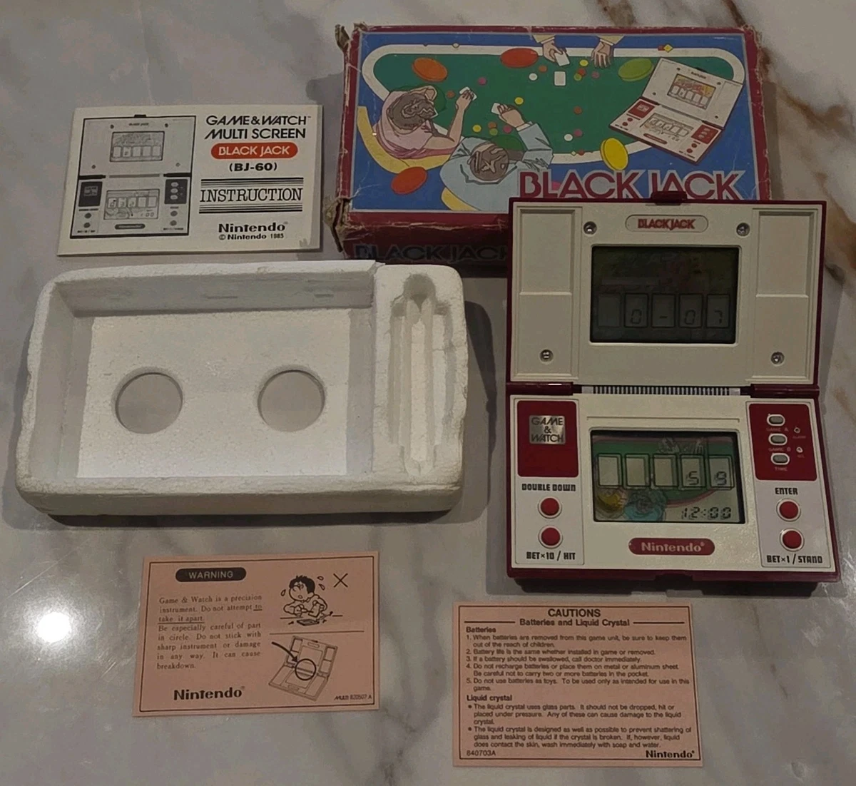 Blackjack 1985 Electronic Games for sale | eBay