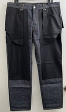 Rare Vintage Helmut Lang Raw Inside Out Jeans 38x32 Men  s Archival Italy