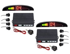 Parking Sensors LED Display Car Reverse Backup Radar System 2 Pack 
