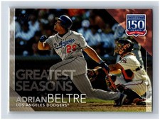 2019 Topps Update Adrian Beltre 150 Years of Professional Baseball #150-81 MLB