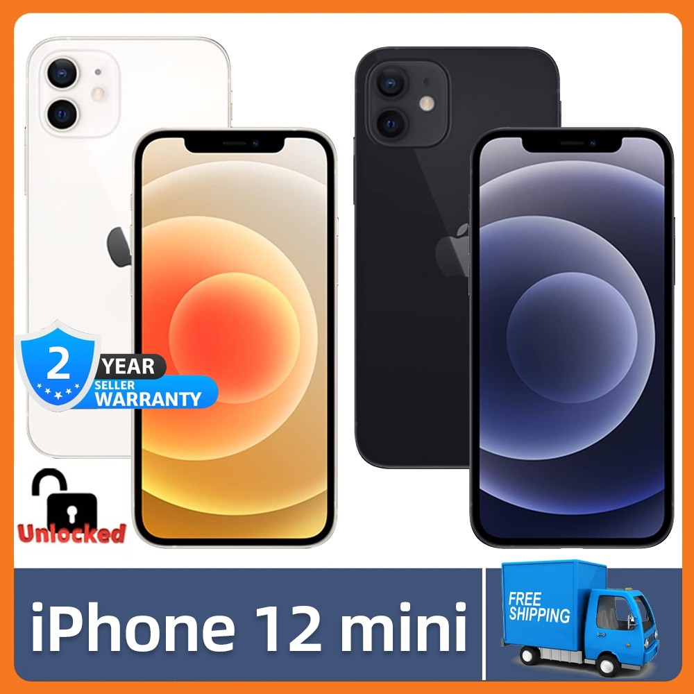Apple iPhone 12 mini - 64GB - Black (Unlocked) for sale