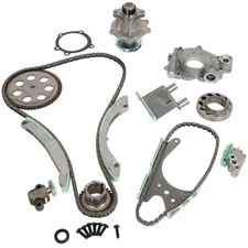 Timing Chain Kit Water Oil Pump For 07-11 Chevrolet GMC Hummer Isuzu 2.9L 3.7L