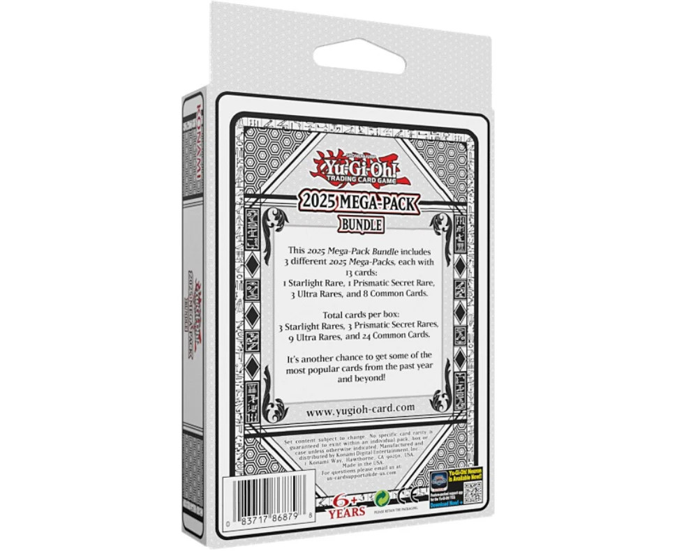 Yu-Gi-Oh! TCG: 2025 Mega Pack Bundle Tuckbox - 1st Edition | eBay