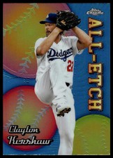 2024 Topps Chrome #CAE-19 Clayton Kershaw Chrome All-Etch