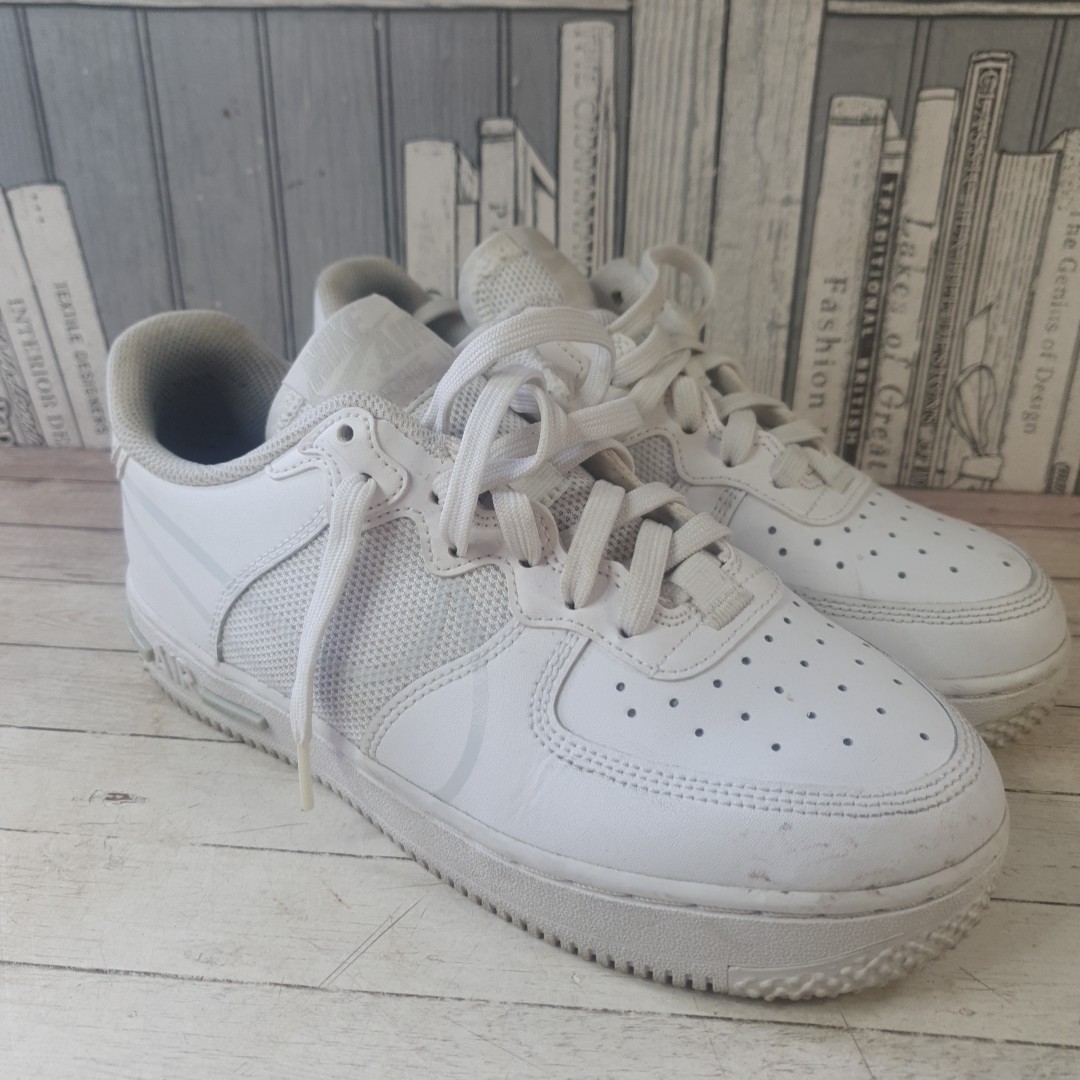 Nike Air Force Low React SU GS White CT5117-101 Kids Junior