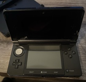Nintendo 3DS Cosmo Black (Tested, No SD Card + Stylus)