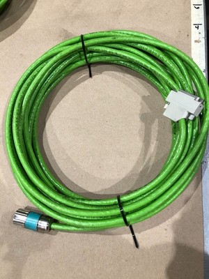 Used Siemens encoder feedback control cable 6FX5002-2EQ10-1BD0 13M long