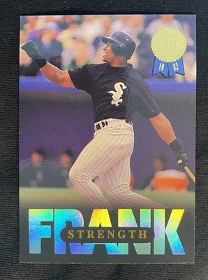1993 Leaf Frank Thomas- Strength -#8 Of 10 Chicago White Sox | eBay