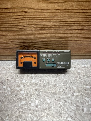 Boss TU-12H Tuner 🎸📏 Chromatic Analog Meter for Bass & Guitar Turns On
