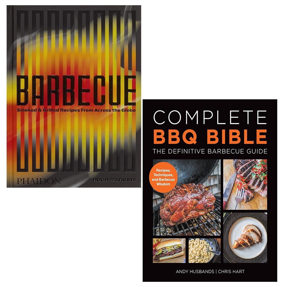 Barbecue Hugh Mangum HB,Complete BBQ BIBLE Definitive Barbecue Guide 2 Books Set