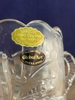 Global Art W. Germany Hand Cut Clear Crystal Sugar Cramer Set Flower Art Deco  — photo 8