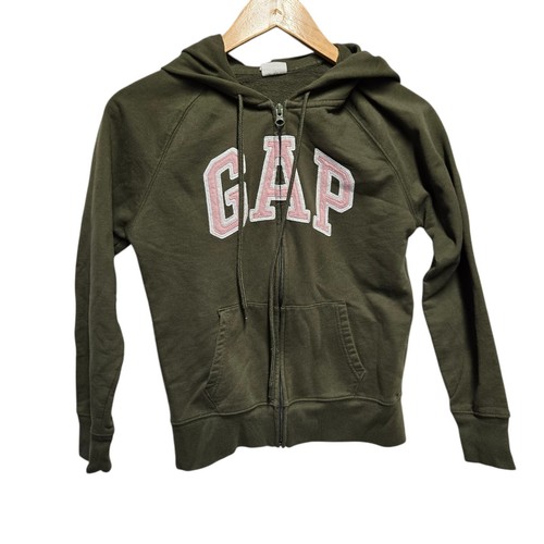 4 Lands' End Kids J Crew Gap Girls Shirt Fleece Sweater Pullover Hoodie XS 10/12 - Picture 4 of 9