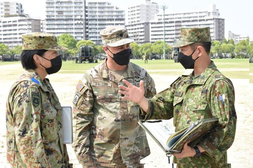 Japan Hard to come by 60cm Ground Self Defense Forces Camouflage Troops - Picture 10 of 10
