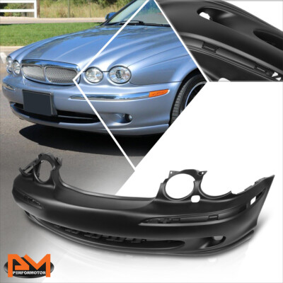 For 02-08 Jaguar X-Type Factory Style Front Bumper Cover w/Headlight Washer Hole