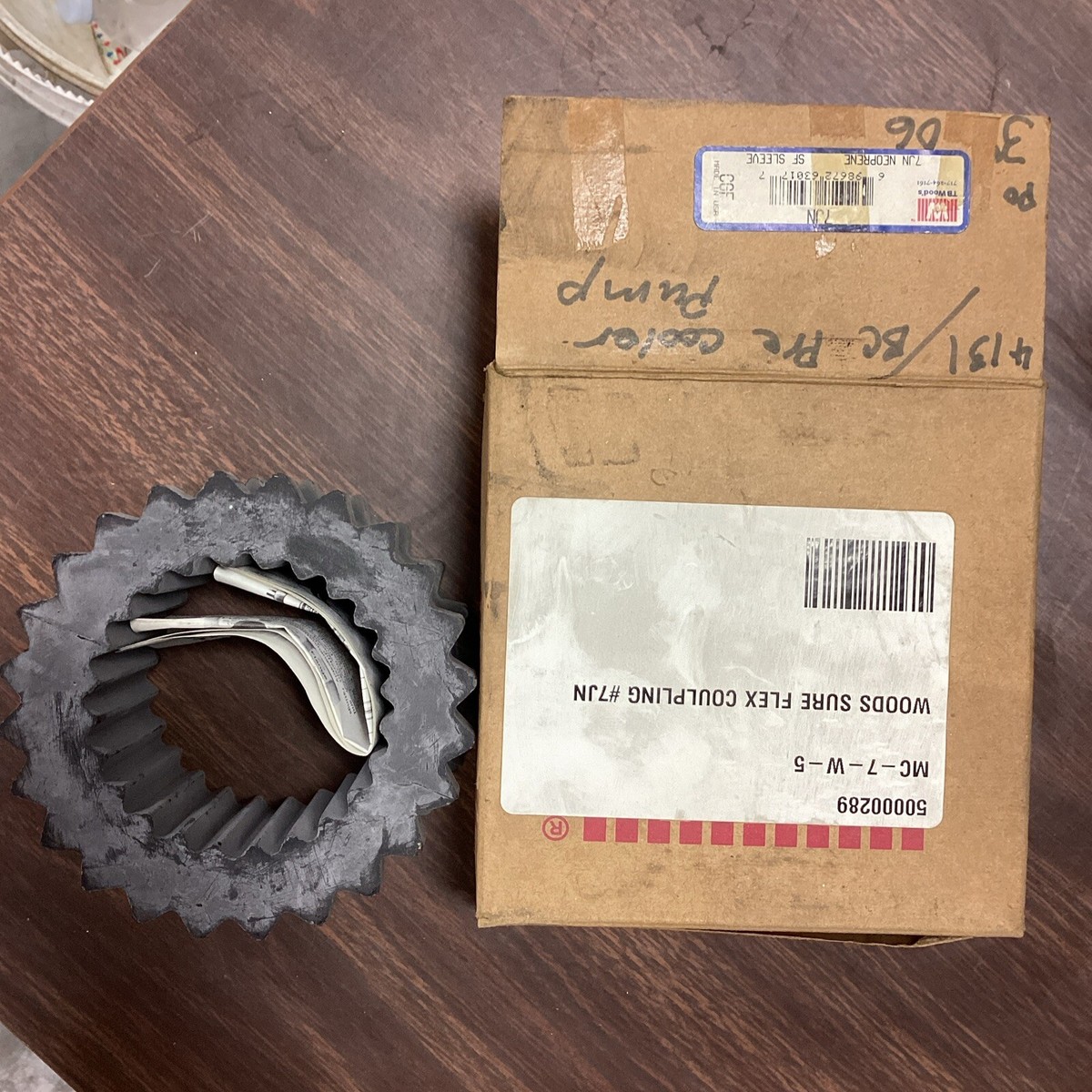 TB WOOD'S 7JN NEOPRENE SLEEVE COUPLING INSERT SF | eBay