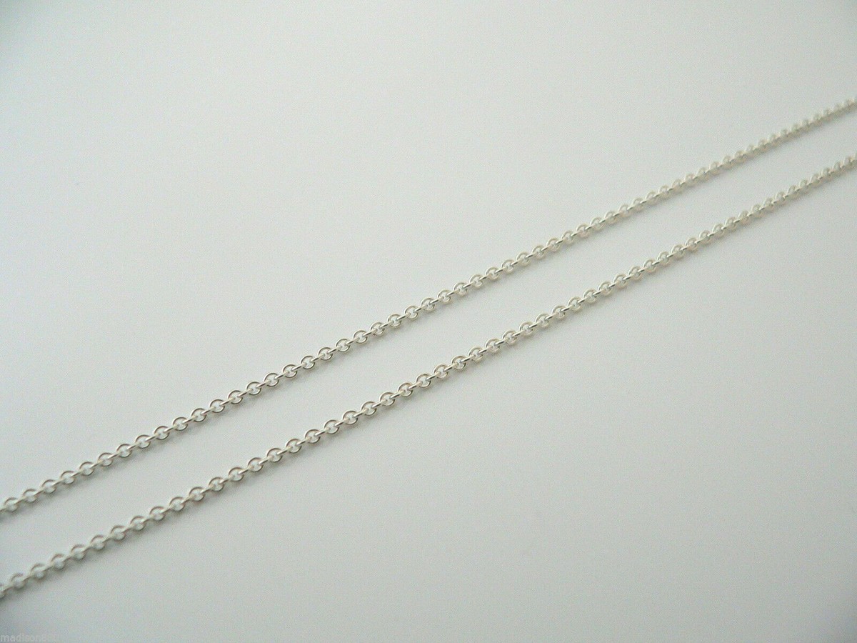 Tiffany & Co Ribbon Necklace Bow Pendant Charm Chain Love Gift Sterling Silver View 2