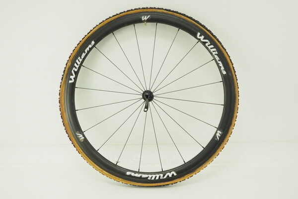 Williams Carbon Fiber 700c QR Tubular CX Bike Front Wheel w